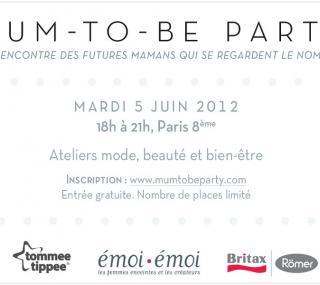 Mum-to-be Party 5 juin à Paris : le programme Mum-to-be Party 5 juin à Paris : le programme