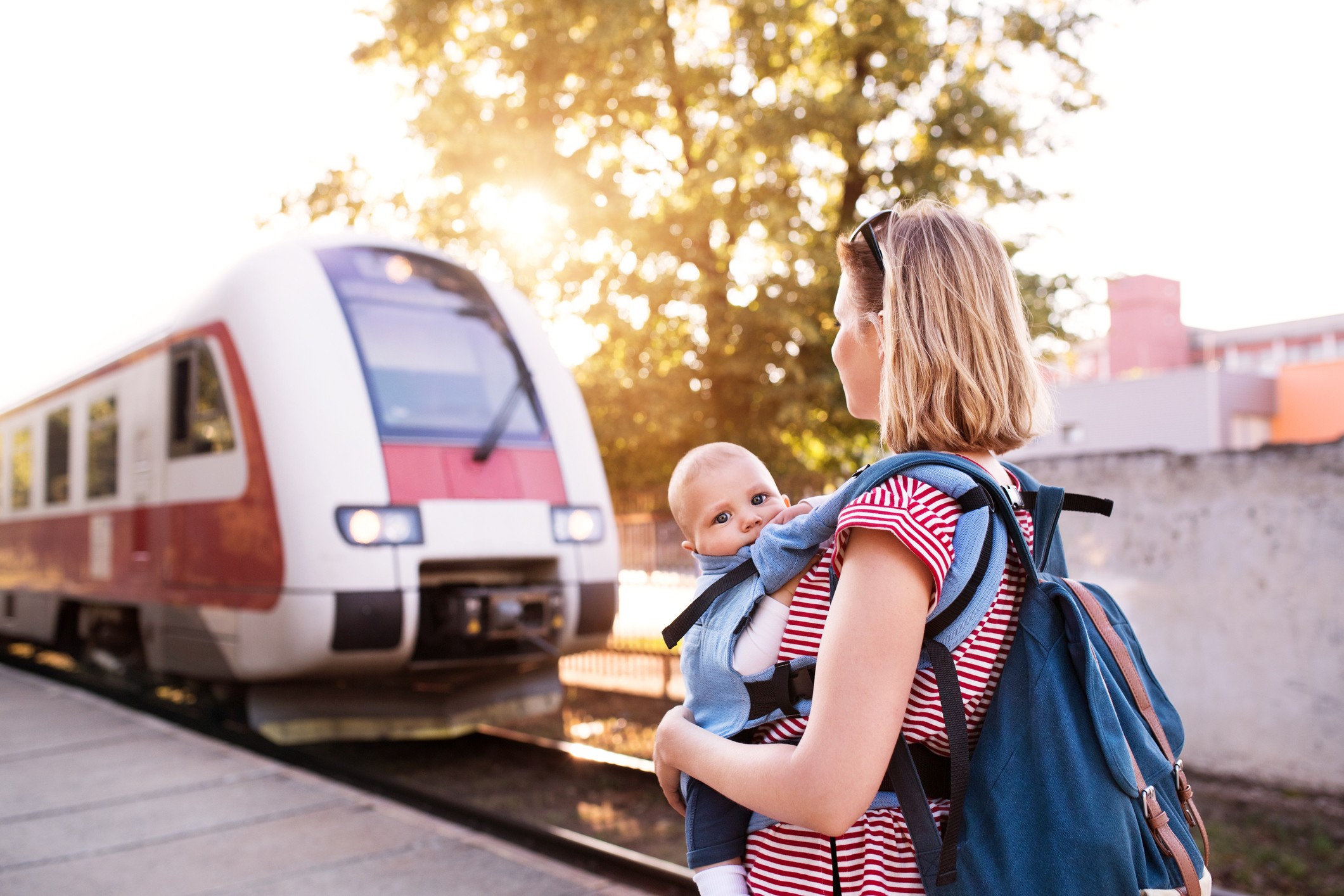 Voyager avec bébé en train