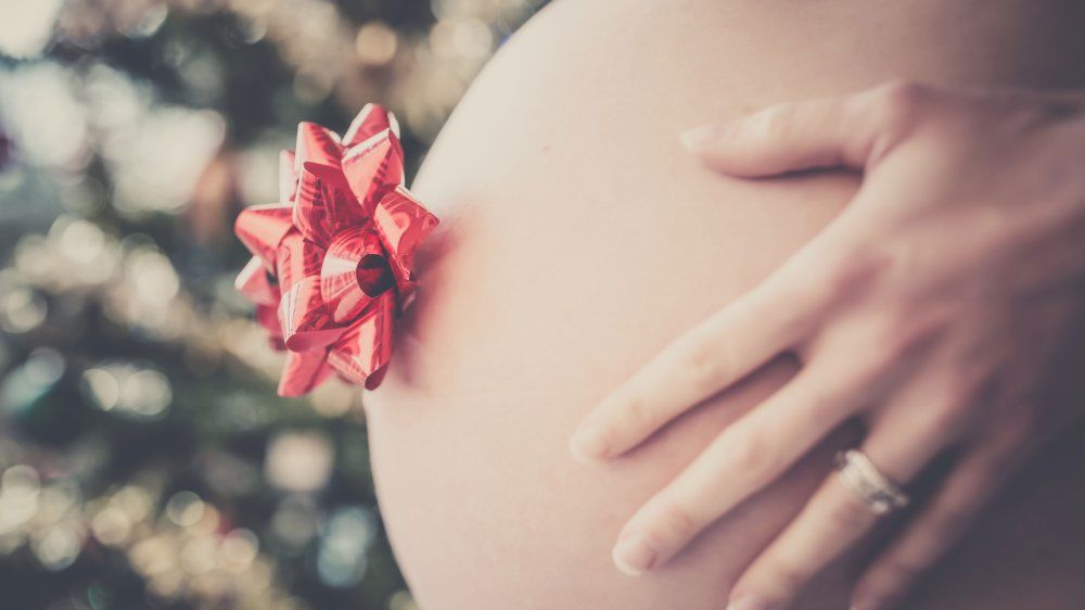 Etre enceinte pendant les fêtes de Noël