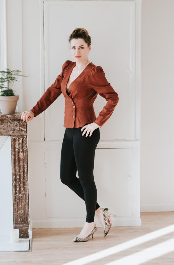 Legging gainant post grossesse Mother Tucker Noir -0