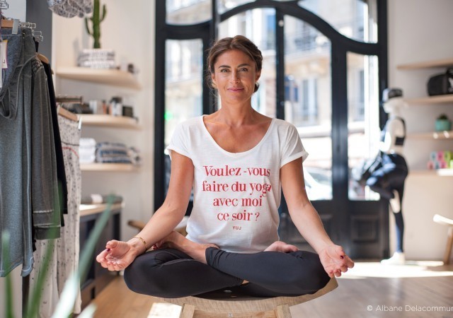 A la rencontre d’Hélène Duval, créatrice des vêtements et studios de yoga YUJ