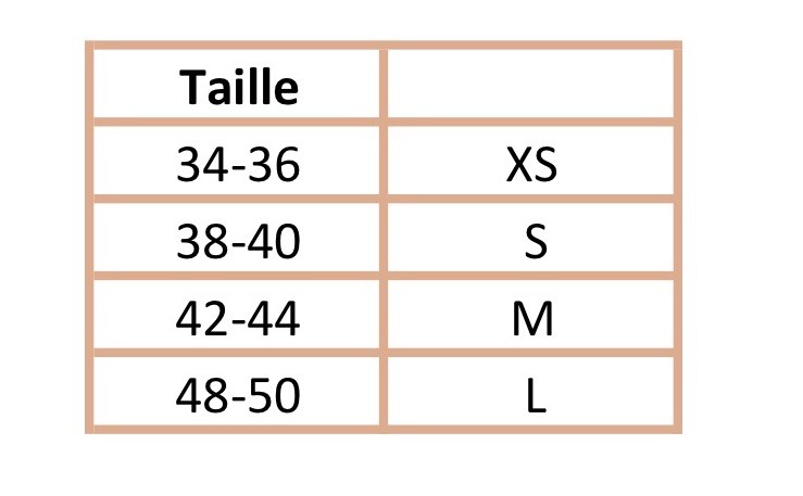 taille soutif c