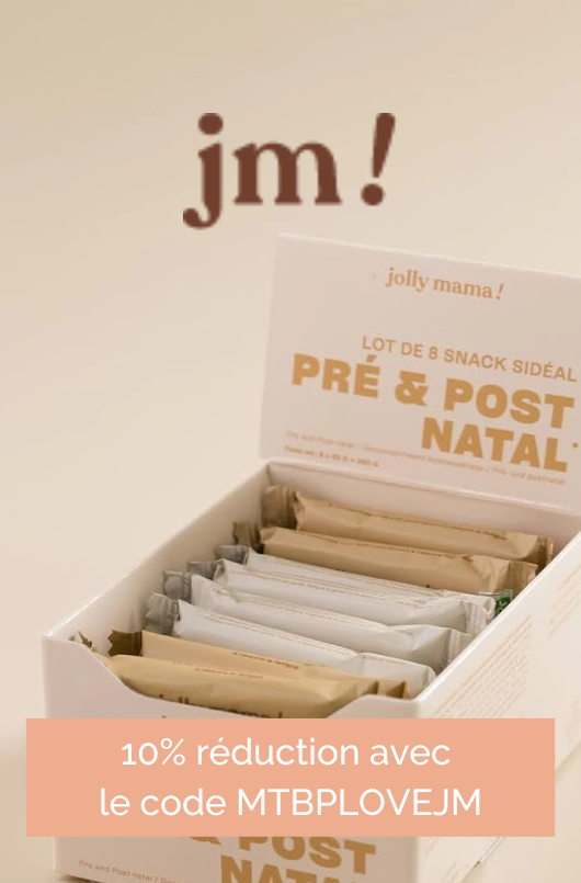 Snacks grossesse pre et post natal Jolly Mama