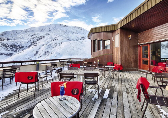 Solarium terrasses Belambra Clubs Les Ménuires Les Bruyères