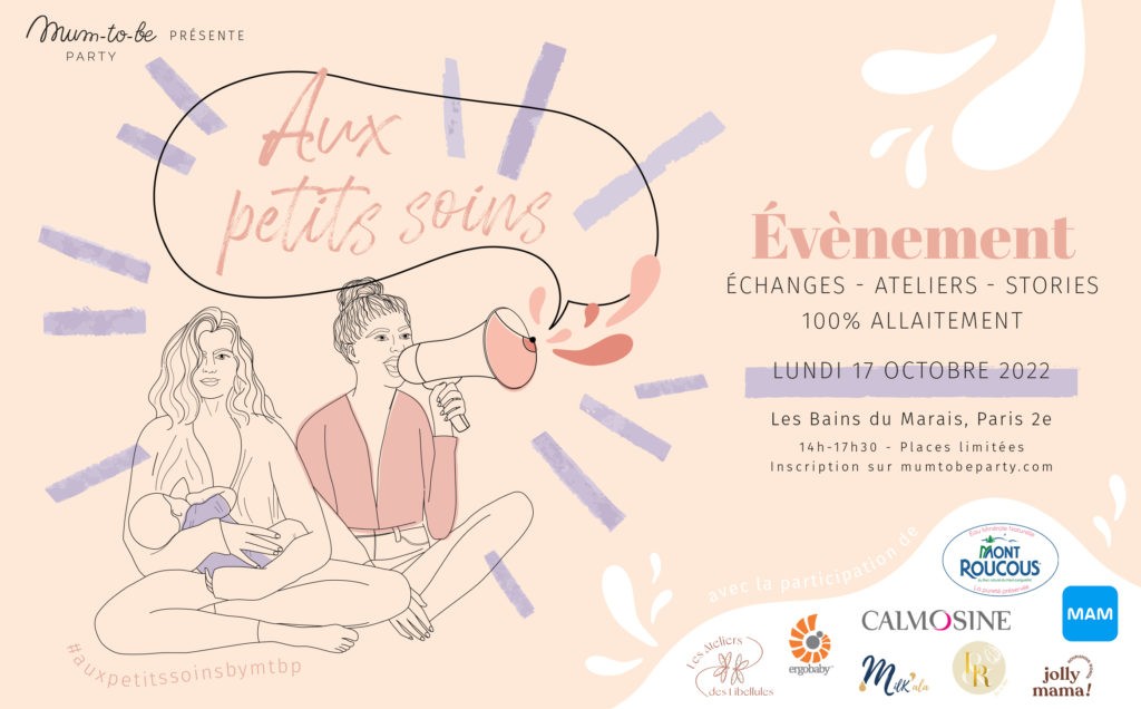 Evènement Semaine Mondiale de l'allaitement maternel Paris octobre 2022