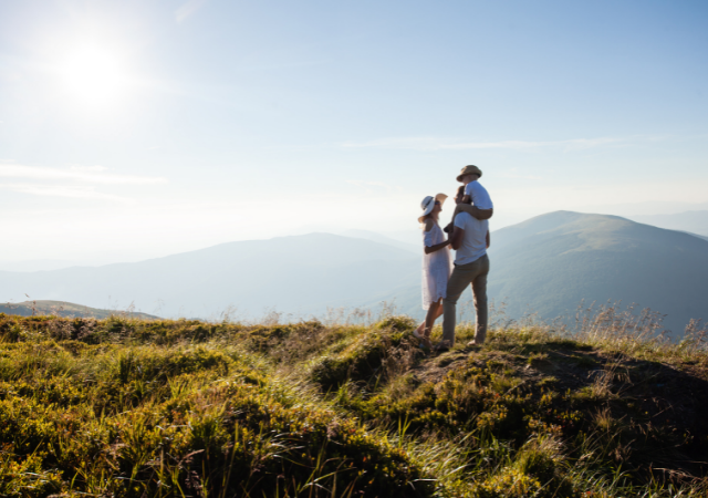 Partir à la montagne avec un bébé