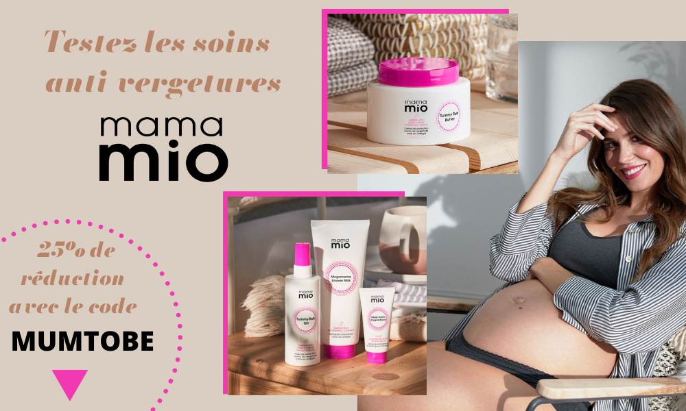 code promo soins vergetures maternité Mama mio