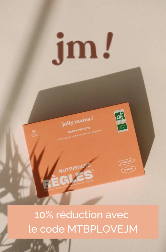 Compléments alimentaire Happy Periods Jolly Mama règles douloureuses