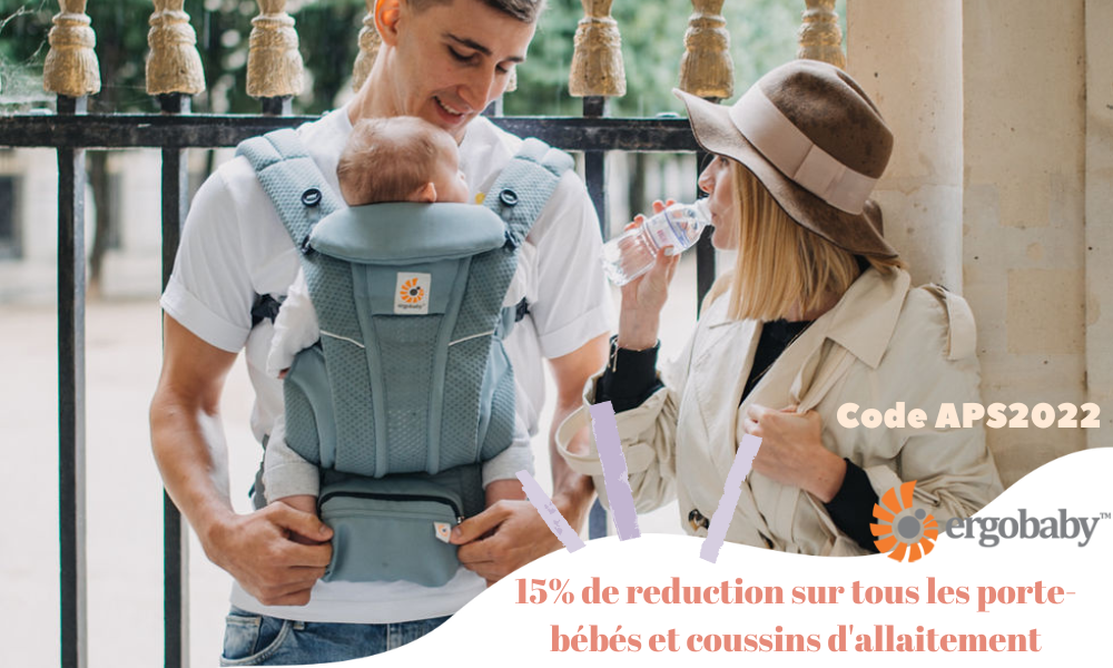 Offre spéciale réduction porte-bébé Ergobaby Aux Petits Soins