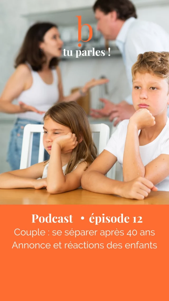Rassurer l’enfant dans la séparation des parents.

Retrouvez sur toutes les plateformes d’écoute (Apple Podcasts, Spotify, Deezer et Acast) la série consacrée à la séparation conjugale et dans la 3ème partie la question des enfants : comment leur annoncer ? quelles peuvent être leurs réactions ? comment les accompagner au mieux dans cette nouvelle vie ? 

🎙️ Podcast «  @biendanssonage tu parles ! » avec au micro l’experte thérapeute psycho-corporelle @annelaurebenattar qui livre de précieux conseils et éclairages.

Bonne écoute et n’oubliez pas de mettre des ⭐️ si vous appréciez ce contenu 🙌🏼

#podcastfeminin #podcastparentalité #séparationconjugale #divorce #couple